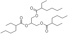 CAS 登录号：7360-38-5, 三异辛酸甘油酯, 2-乙基己酸三甘油酯