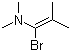 structure of CAS# 73630-93-0, 1-溴-N,N,2-三甲基丙烯胺