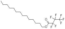 CAS # 7365-36-8, Heptafluorobutyric acid tetradecyl ester