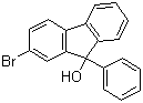 2-溴-9-苯基-9-羟基芴分子结构 (CAS 736928-22-6)