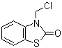 3-氯甲基-2-苯并噻唑酮分子结构 (CAS 73762-91-1)