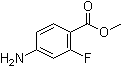 structure of CAS# 73792-08-2, 2-氟-4-氨基苯甲酸甲酯