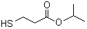 structure of CAS# 7383-64-4, 3-Mercaptopropionic acid isopropyl ester