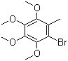 CAS # 73875-27-1, 2-Methyl-3,4,5,6-tetramethoxybromobenzene