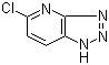 5-氯-3H-[1,2,3]三唑并[4,5-b]吡啶分子结构 (CAS 73895-37-1)