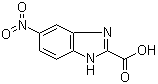 5-硝基-1H-苯并咪唑-2-羧酸分子结构 (CAS 73903-18-1)
