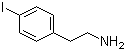 2-(4-碘苯基)乙胺分子结构 (CAS 73918-57-7)