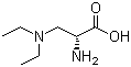 3-(N,N-二乙基氨基)-D-丙氨酸分子结构 (CAS 739363-49-6)