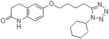 西洛他唑分子结构 (CAS 73963-72-1)