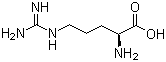 structure of CAS# 74-79-3, L-精氨酸