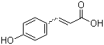 structure of CAS# 7400-08-0, 4-Hydroxycinnamic acid