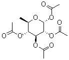 CAS # 7404-35-5, 6-Deoxy-alpha-D-glucopyranose 1,2,3,4-tetraacetate