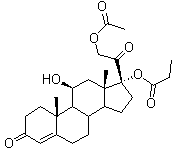 醋丙氢可的松分子结构 (CAS 74050-20-7)