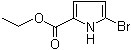 5-溴吡咯-2-羧酸乙酯分子结构 (CAS 740813-37-0)