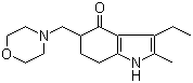 structure of CAS# 7416-34-4, 吗茚酮