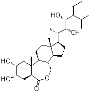 structure of CAS# 74174-44-0, 高油菜甾醇内酯
