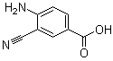 structure of CAS# 74192-47-5, 4-氨基-3-氰基苯甲酸
