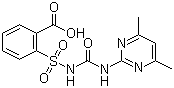 嘧磺隆酸分子结构 (CAS 74223-56-6)