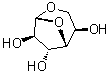 structure of CAS# 7425-74-3, 1,6-脱水-beta-D-呋喃葡萄糖