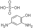 structure of CAS# 74283-34-4, 2,4-二氨基苯酚硫酸盐