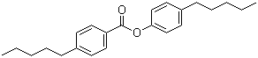 structure of CAS# 74305-48-9, 4-Pentylphenyl 4-pentylbenzoate