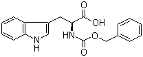structure of CAS# 7432-21-5, N-苄氧羰基-L-色氨酸