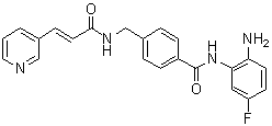 structure of CAS# 743420-02-2, 西达本胺