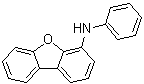 N-苯基-4-二苯并呋喃胺分子结构 (CAS 743453-07-8)