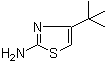 4-叔丁基噻唑-2-胺分子结构 (CAS 74370-93-7)