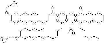 structure of CAS# 74398-71-3, 12-(缩水甘油氧基)油酸甘油三酯