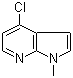 4-氯-1-甲基-7-氮杂吲哚分子结构 (CAS 74420-05-6)