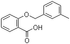structure of CAS# 744242-83-9, 2-[(3-甲基苯基)甲氧基]苯甲酸