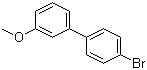 4'-溴-3-甲氧基联苯分子结构 (CAS 74447-69-1)