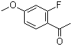 CAS # 74457-86-6, 2'-Fluoro-4'-methoxyacetophenone, 1-(2-Fluoro-4-methoxyphenyl)ethanone