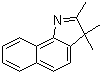 structure of CAS# 74470-85-2, 2,3,3-Trimethyl-3H-benzo[g]indole