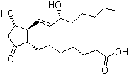 列腺素 E1分子结构 (CAS 745-65-3)
