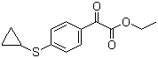 structure of CAS# 745052-94-2, 2-[4-(环丙基硫基)苯基]-2-氧代乙酸乙酯
