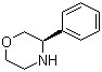 structure of CAS# 74572-03-5, (R)-3-苯基吗啉