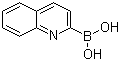 喹啉-2-硼酸分子结构 (CAS 745784-12-7)