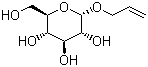 structure of CAS# 7464-56-4, Allyl alpha-D-glucopyranoside