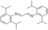 structure of CAS# 74663-75-5, N,N'-双(2,6-二异丙基苯基)乙烷二亚胺