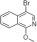 structure of CAS# 746668-73-5, 4-溴-1-甲氧基异喹啉