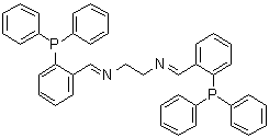 N,N'-二[2-(二苯基膦基)亚苄基]乙二胺分子结构 (CAS 74684-87-0)