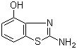 4-羟基-2-氨基苯并噻唑分子结构 (CAS 7471-03-6)
