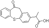 structure of CAS# 74711-43-6, Zaltoprofen