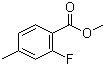 structure of CAS# 74733-29-2, 2-氟-4-甲基苯甲酸甲酯