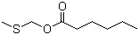 己酸甲硫基甲酯分子结构 (CAS 74758-91-1)