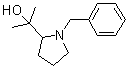 alpha,alpha-二甲基-1-苄基-2-吡咯烷甲醇分子结构 (CAS 74798-59-7)