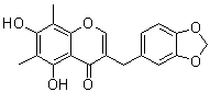 甲基麦冬黄酮 A分子结构 (CAS 74805-90-6)