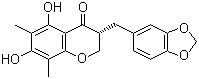 structure of CAS# 74805-92-8, 麦冬高异黄酮 A